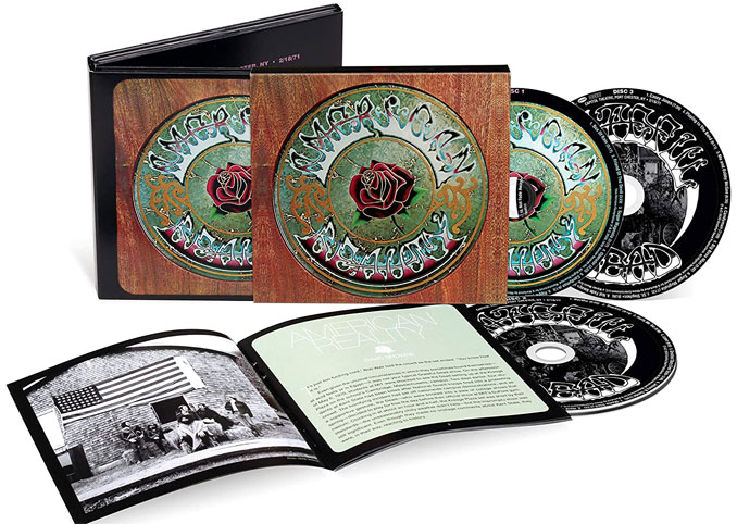 Grateful dead coffret CD Vinyle LP 50th anniversary american beauty