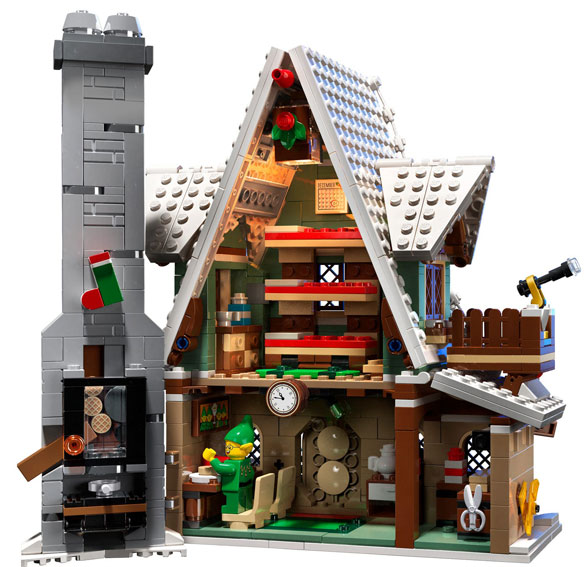 Lego maison elfes noel 2020