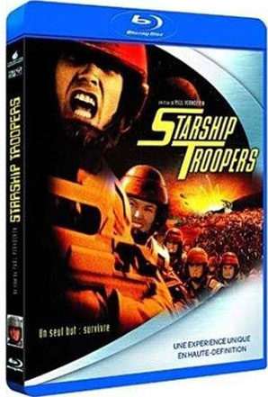 Starship troopers bluray dvd