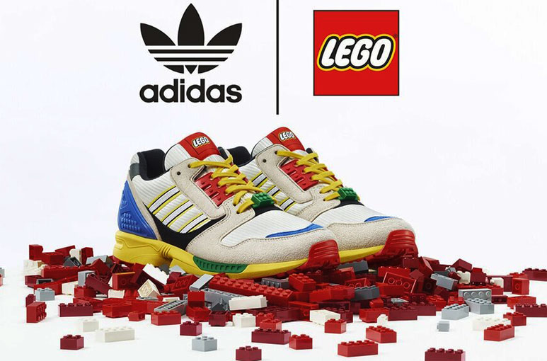 sneakers adidas lego zx 8000 edition collector limitee basket