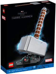 lego marvel collector thor hammer