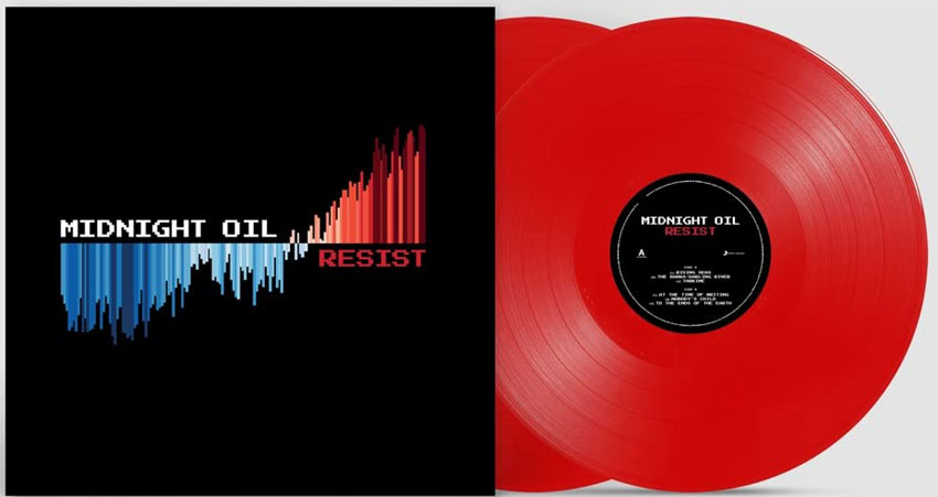 Midnight Oil resist nouvel album 2022 cd vinyle lp edition