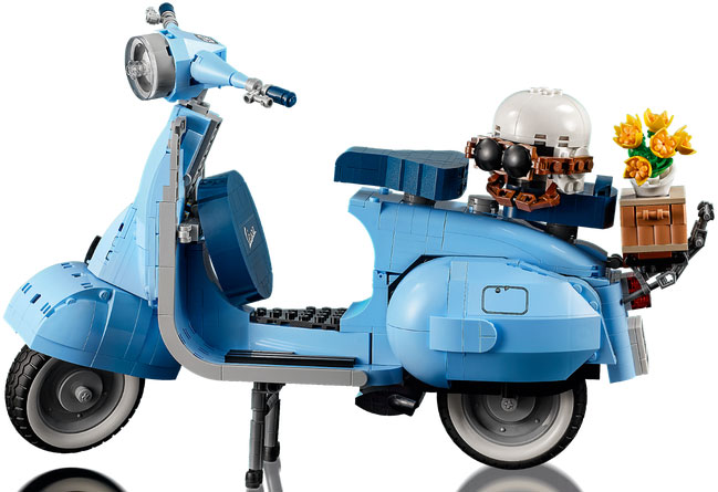 lego moto scooter vespa mobilette 2022