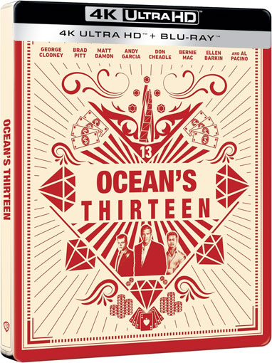 Ocean 13 film edition collector steelbook bluray 4k