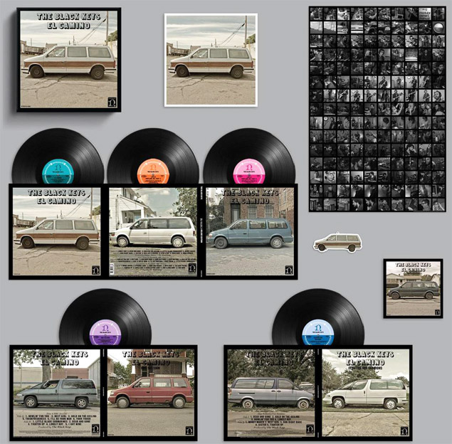El Camino Black Keys coffret Box colletor 10th Vinyle LP Deluxe