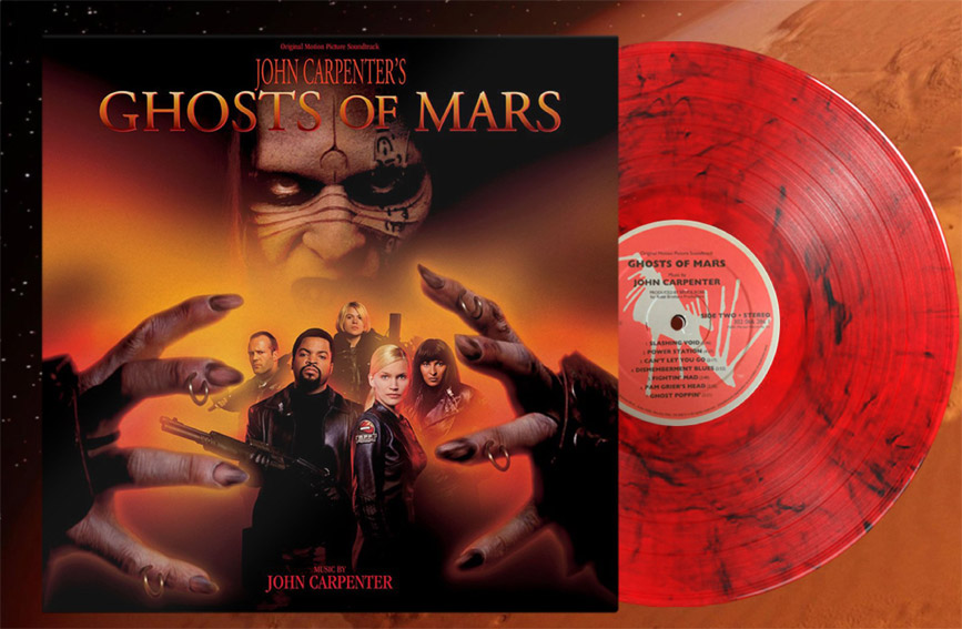 Ghost of mars vinyle lp ost soundtrack john carpenter