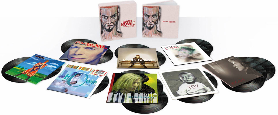 David Bowie Brillant Adventure coffret box vinyle lp 2021