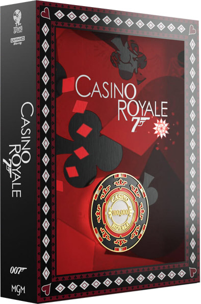 casino royale steelbook Blu ray 4K Ultra HD Titans of cult