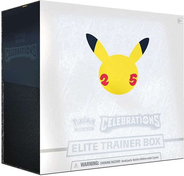Pokemon Celebrations Elite Trainer Box Jeu de Cartes 25th