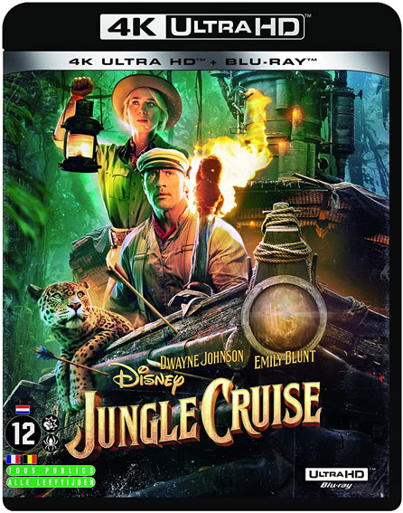 Jungle Cruise edition bluray 4K Ultra HD DVD
