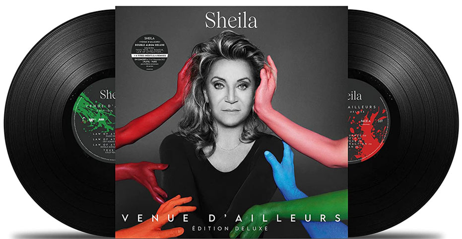Sheila nouvel album edition luxe deluxe double vinyle lp 2021 venue ailleurs
