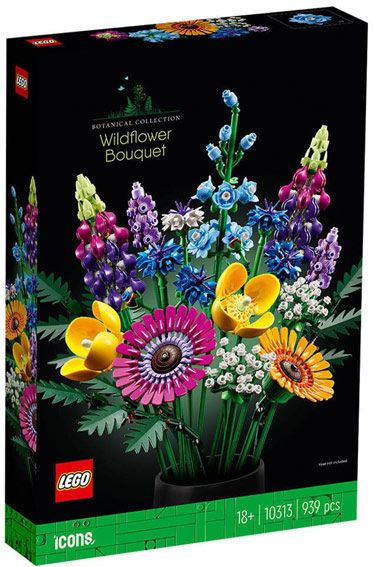 Lego 10313 botanical collection bouquet fleurs sauvage wildflower bouquet