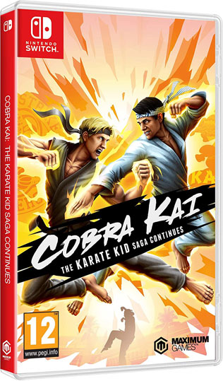 Cobra Kai Karate Kid jeux video Nintendo Switch ps4 xbox