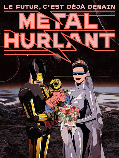 Metal Hurlant le futur cest demain nouveaute 2021 bd comics