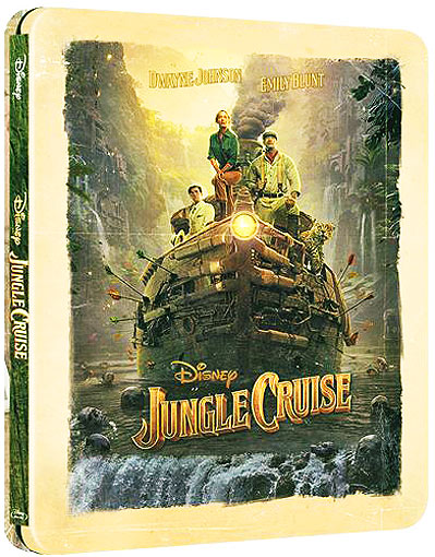 Steelbook collector jungle cruise Bluray 4k ultra hd