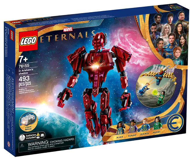 Lego 76155 Marvel Eternals Arishem Shadow