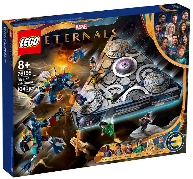 Lego marvel eternals Rise of domo 76156