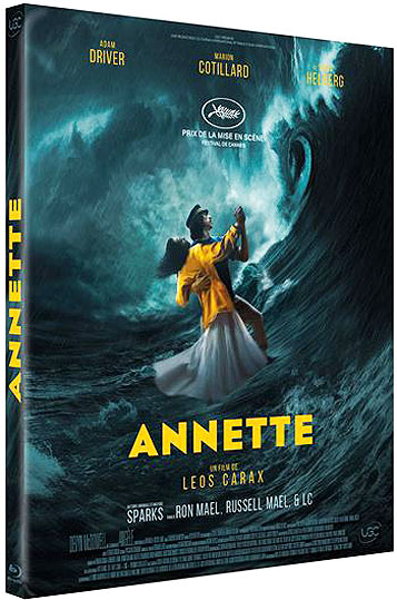 Annette film bluray dvd cd bo edition limitee carax 2021