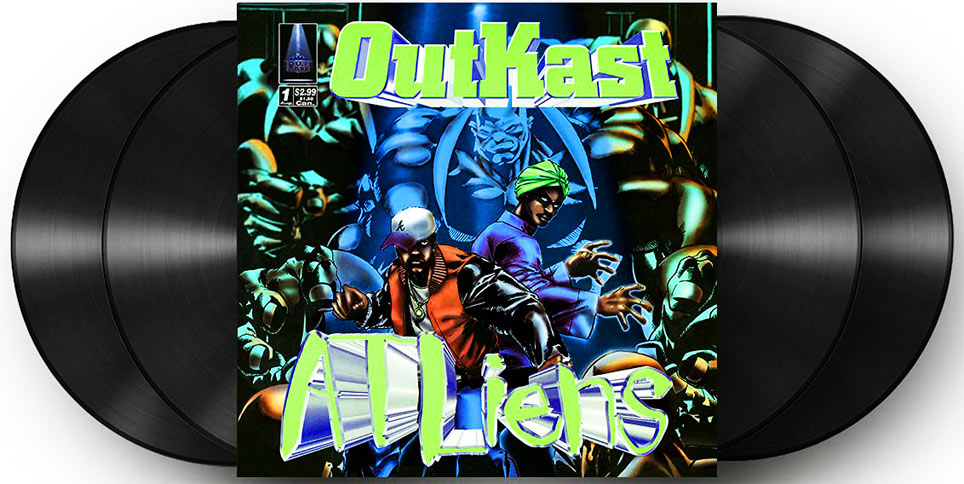 Outkast aliens 25th anniversary vinyl edition collector 4lp