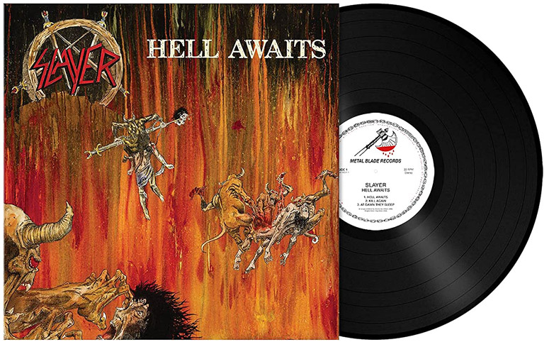 Slayer Hells Awaits Vinyle LP Edition