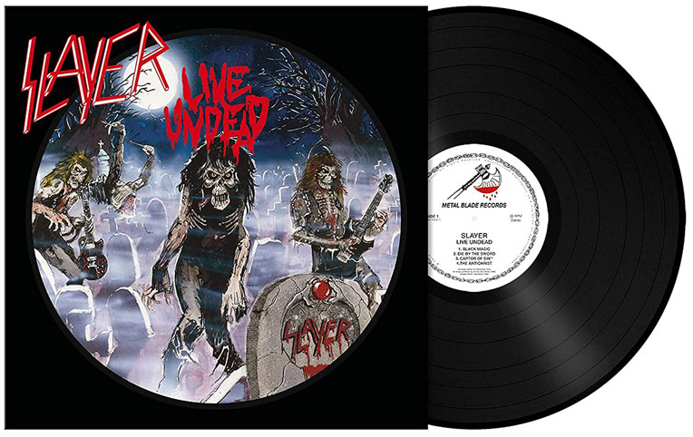 Slayer Live Undead Vinyle LP edition
