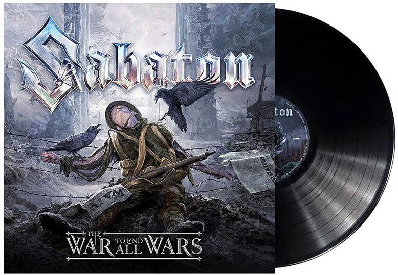 Sabaton war to end nouvel album vinyle lp edition limitee 2021