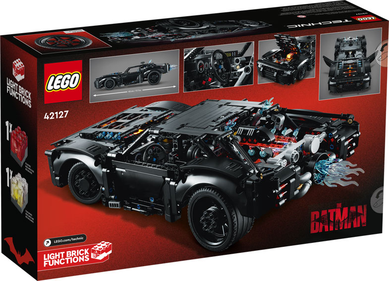 La batmobile Lego du nouveau Batman 42127