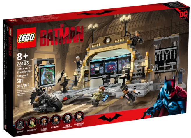 Lego batman 76183 batcave face off riddler sphinx