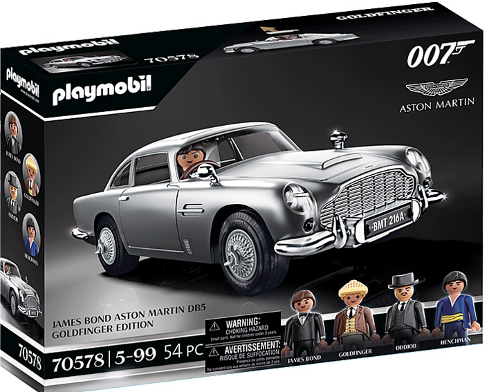Playmobil James Bond 007 voiture aston martin 70578