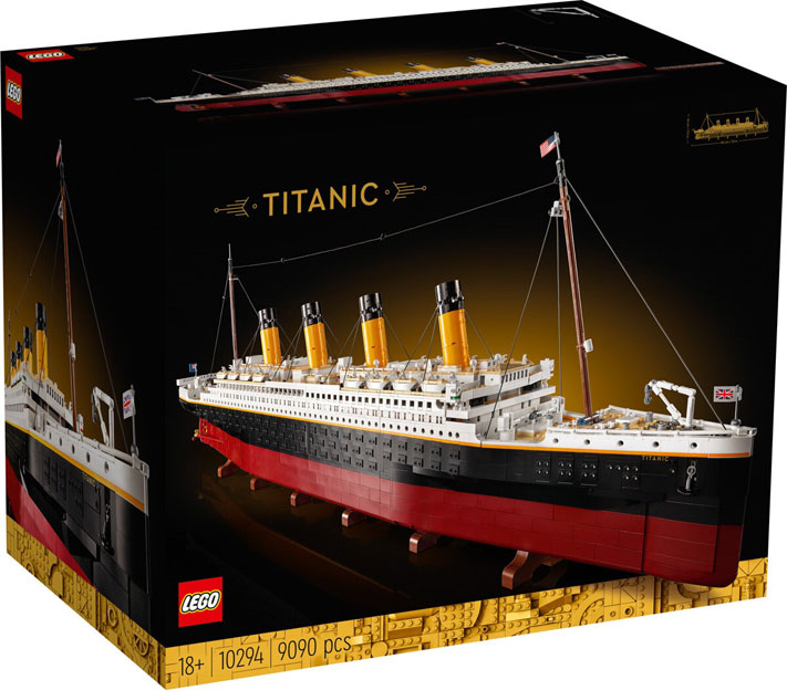 Titanic Lego 10294 collection noel 2021 achat