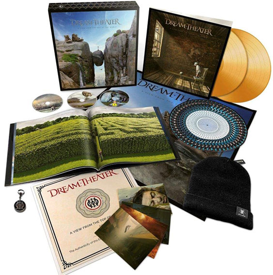 Dream Theater View top World nouvel album 2021 coffret box deluxe collector vinyl lp