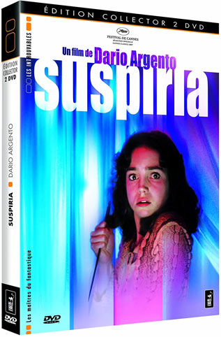 Suspiria Bluray DVD 4k Dario Argento