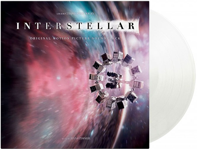 Interstellar vinyl lp transparent edition limitee ost soundtrack