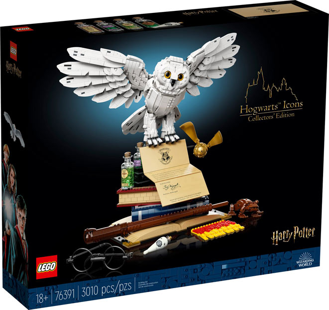 Lego Harry potter hogwart icons collector edition 76391