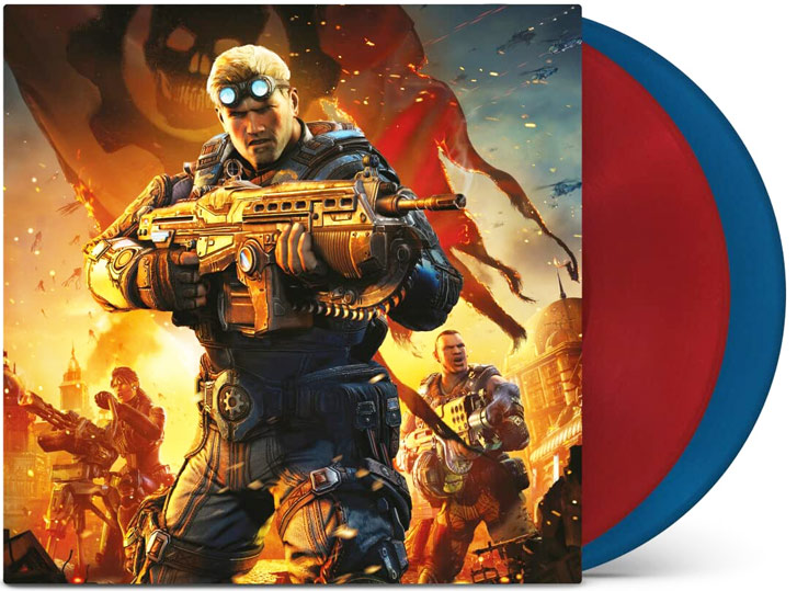 Gears of war judgement edition Vinyl LP 2LP ost soundtrack bande originale