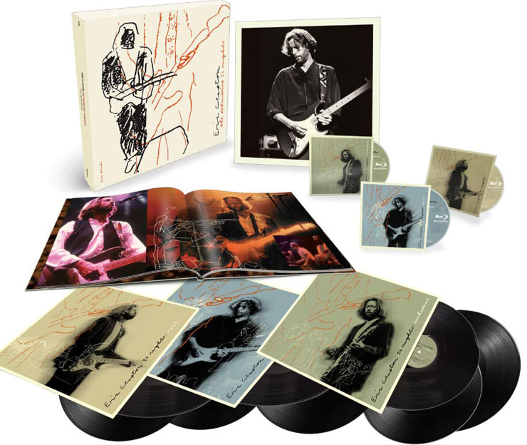 Eric Clapton coffret box super deluxe edition 8 vinyles LP CD Bluray 24 Nights