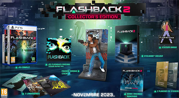 nouveau coffret collector de jeux video achat precommande 2023 flashback