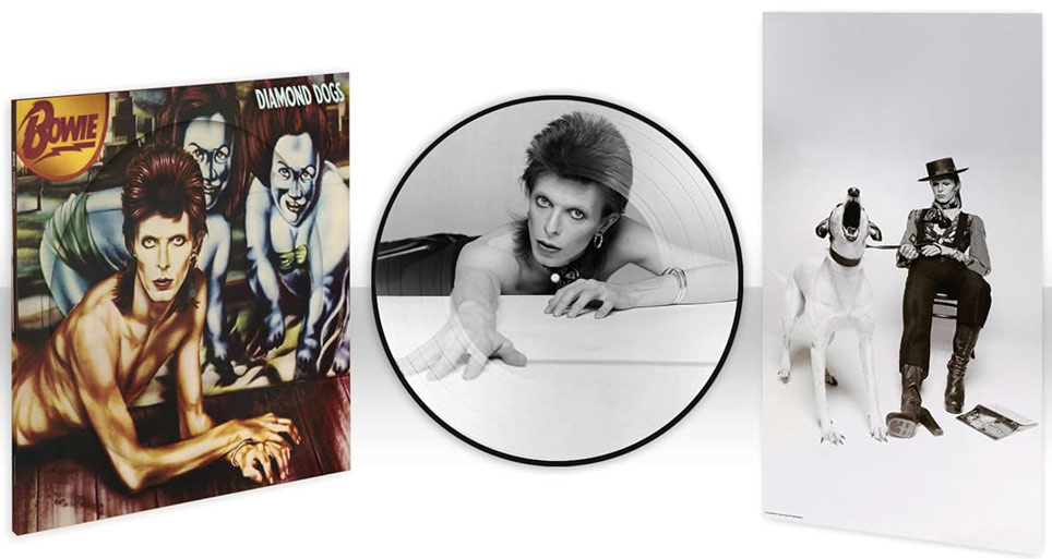 Diamond dogs vinyl lp 50th anniversary edition picture disc collector