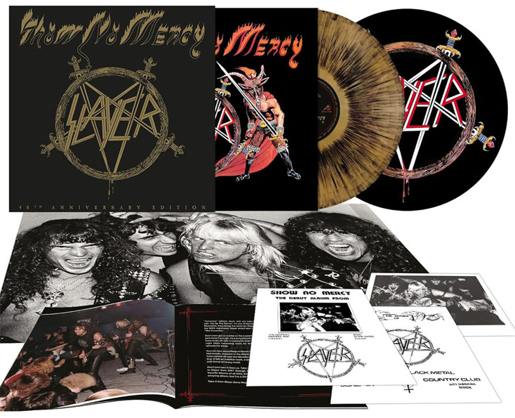 Slayer Show no mercy edition 40yh anniversary vinyl lp collector