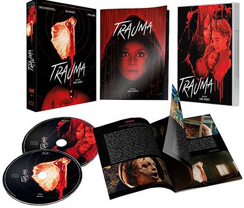 Trauma dario argento edition collector bluray dvd coffret
