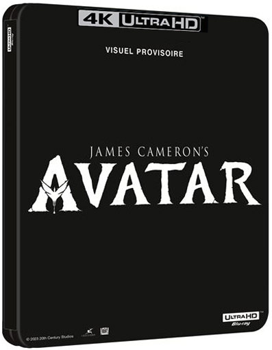 Avatar 2009 Steelbook Blu ray 4K Ultra HD ediiton collector 2023