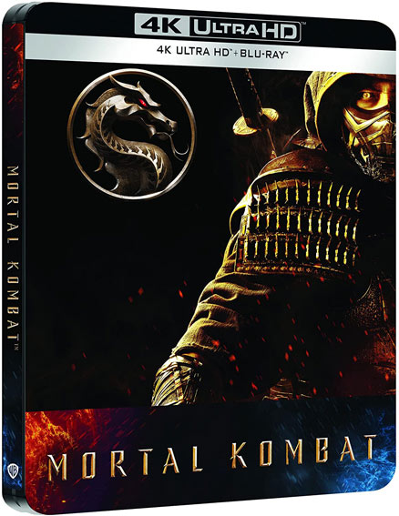 Mortal Kombat steelbook collector Blu ray 4K edition speciale film 2021
