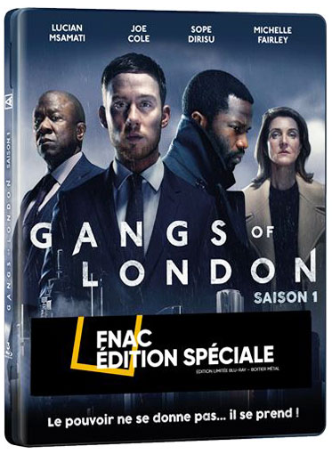 Gangs of london steelbook Blu ray saison 1 integrale edition collector