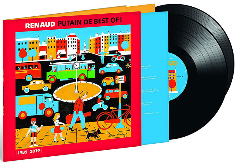 Renaud putain de best of edition Vinyle LP CD collector 2021