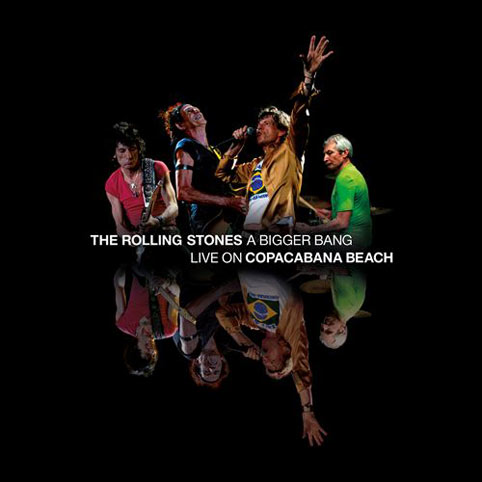 Rolling stones Bigger Bang Live Copacabana Edition Vinyle Colore