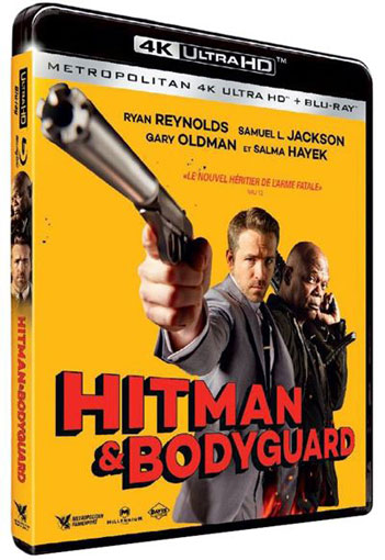Hitman bodyguard Blu ray 4K Ultra HD