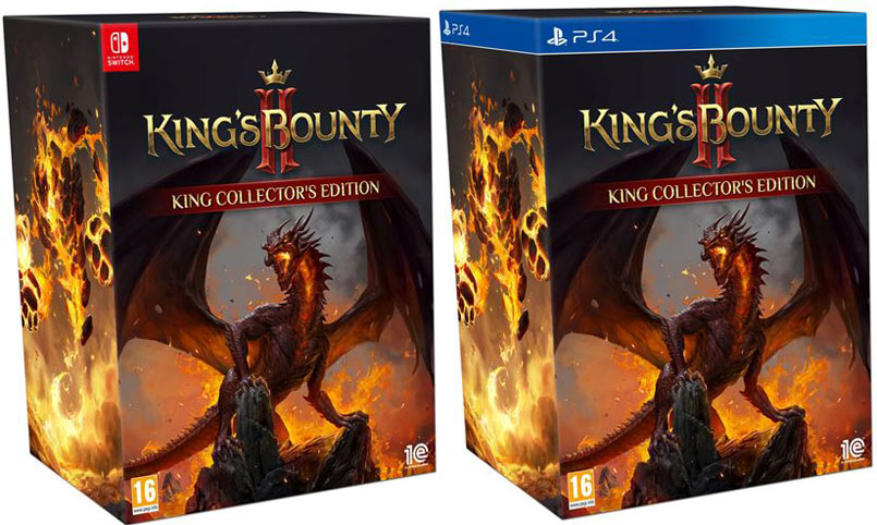 King s Bounty II Edition Collector Nintendo Switch PS4 Xbox