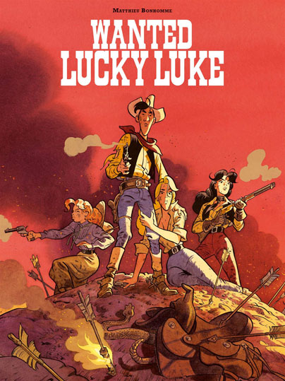 Wanted Lucky Luke BD Bande dessinee 2021