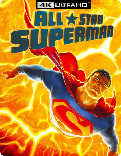 all star superman anime dc edition steelbook bluray 4k ultra hd