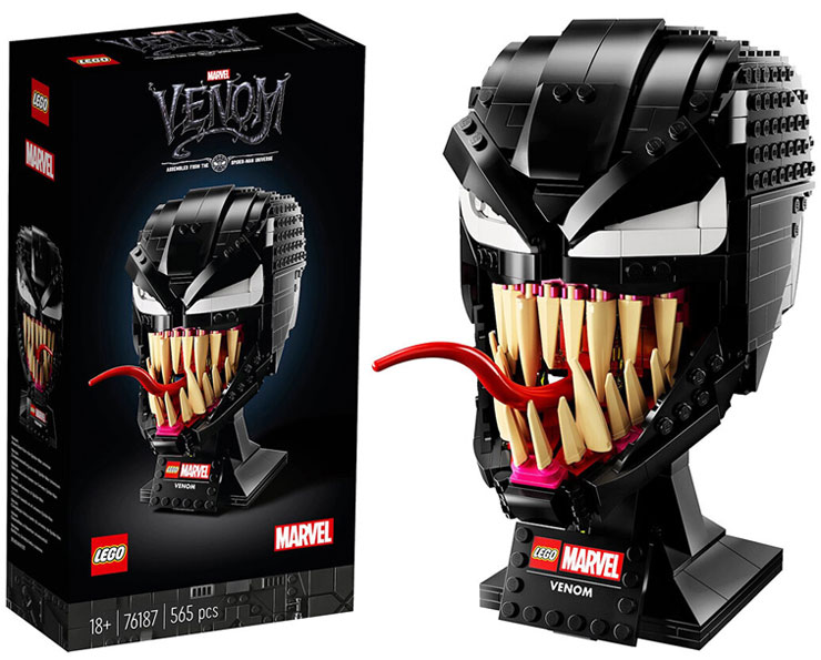 Lego casque Venom 76184 collection Marvel LEGO
